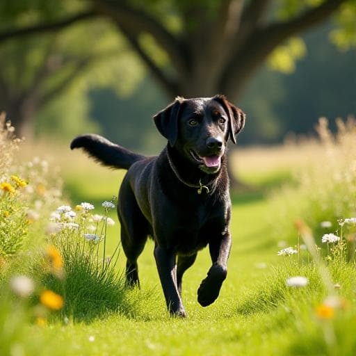 Dog named Moti