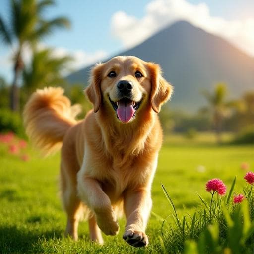 Dog named Nalo