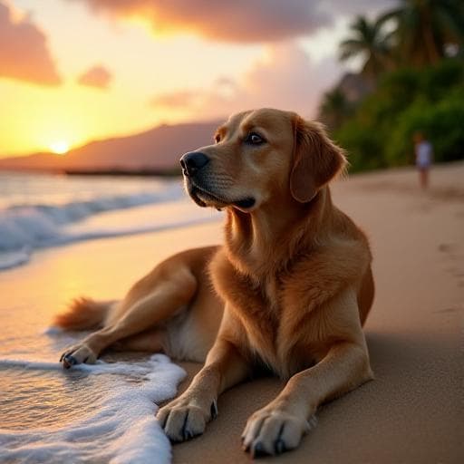 Dog named Okalani