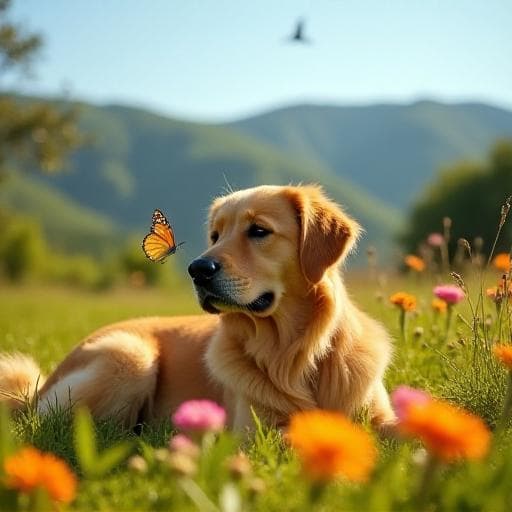 Dog named Papaya