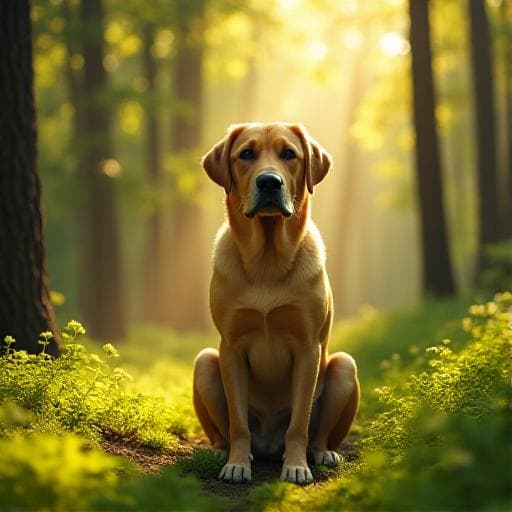 Dog named Parth