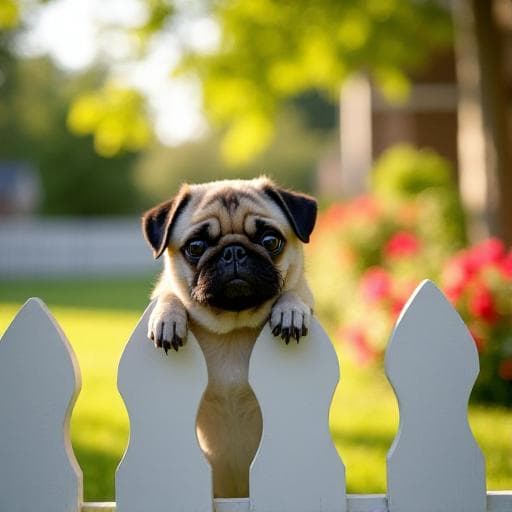 Dog named Peek