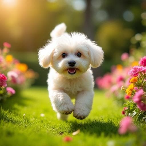 Dog named Pufi