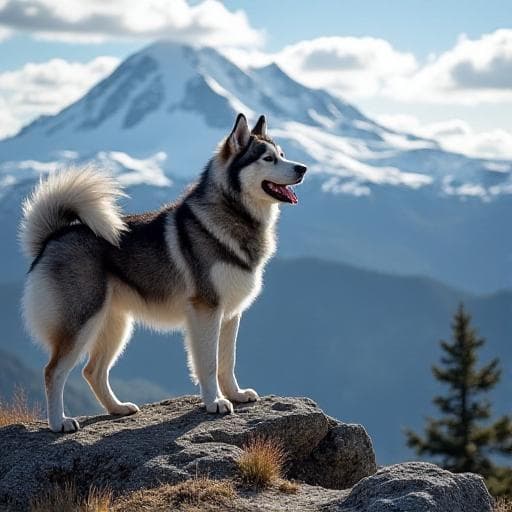 Dog named Rainier