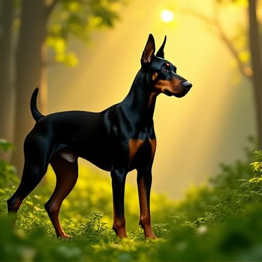 Dog named Saber