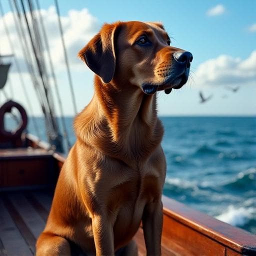 Dog named Sailor