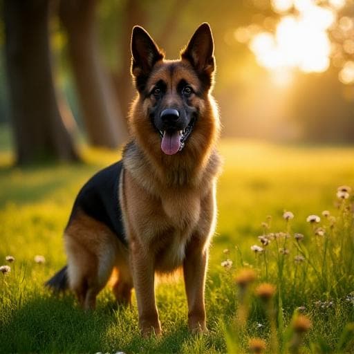 Dog named Siegi