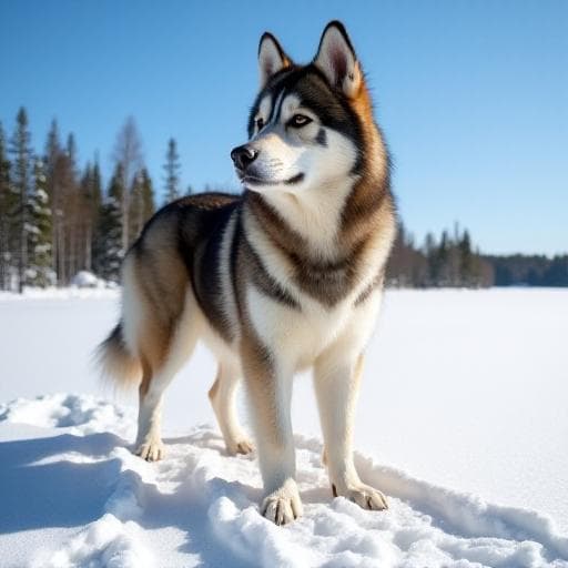 Dog named Snowbear