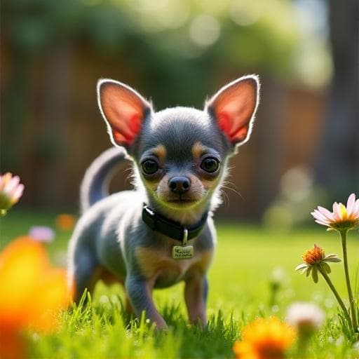 Dog named Stitch