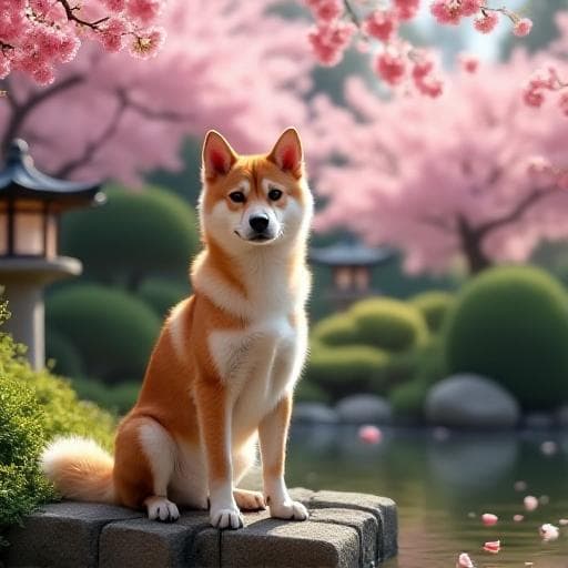 Dog named Sushi