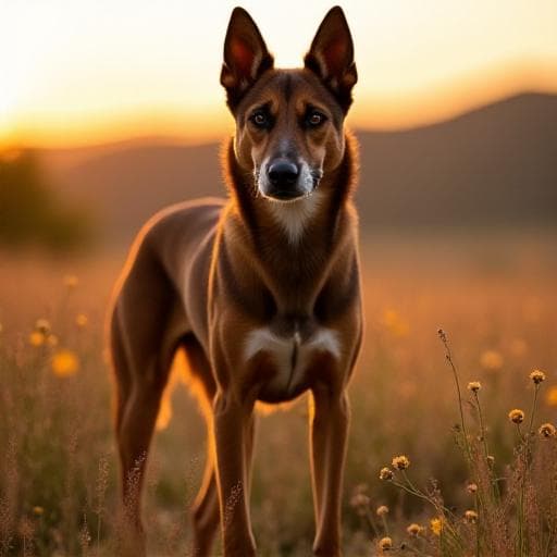 Dog named Tewa