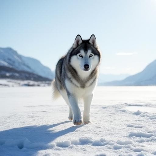 Dog named Tundra