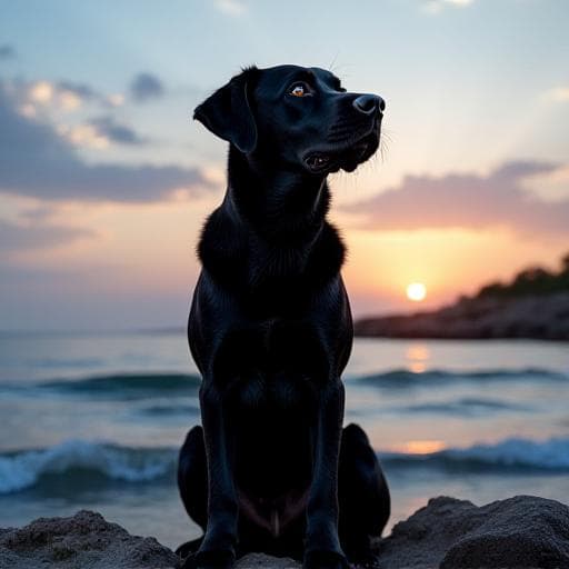 Dog named Voyager