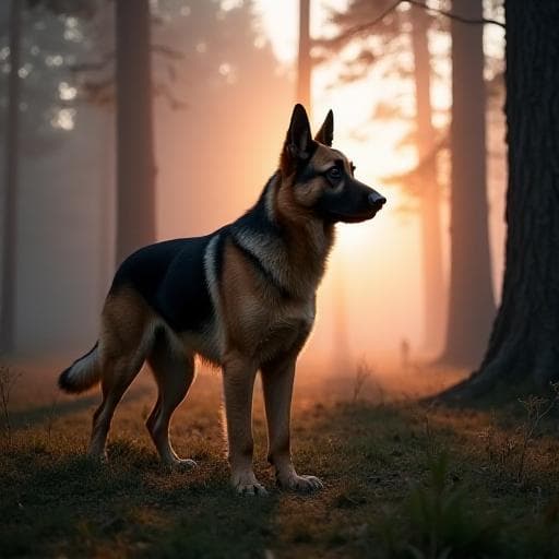Dog named Widra