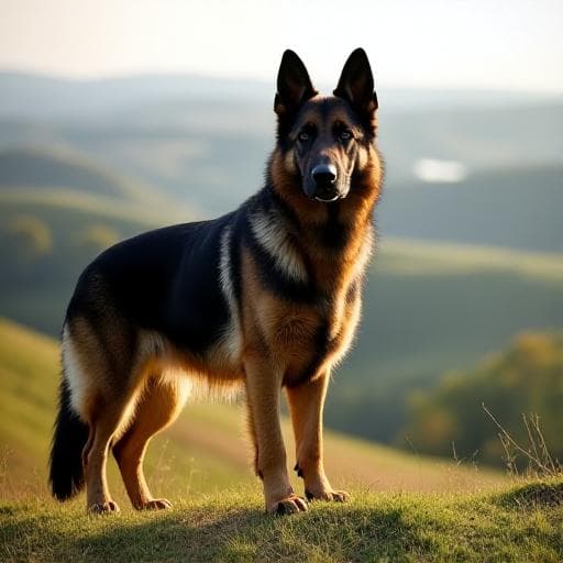 Dog named Wotan