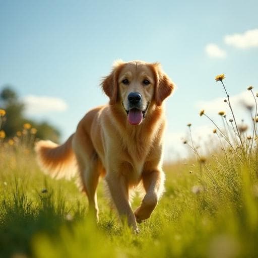 Dog named Zélie