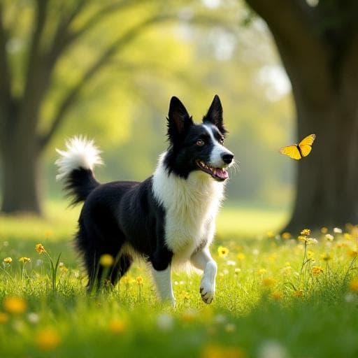 Dog named Zephir
