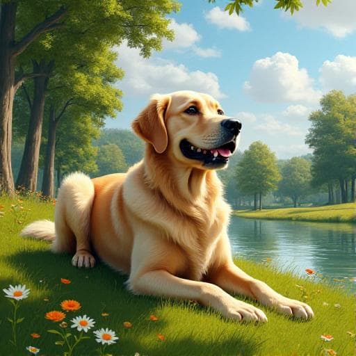 Dog named Zion