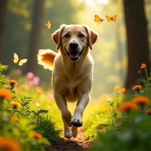 Dog named Zoë